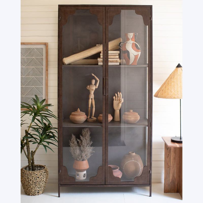 Metal & Glass Cabinet