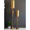 Barrel Antique Gold Floor Lamp