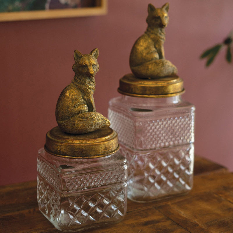 Fox Canister Set of 2