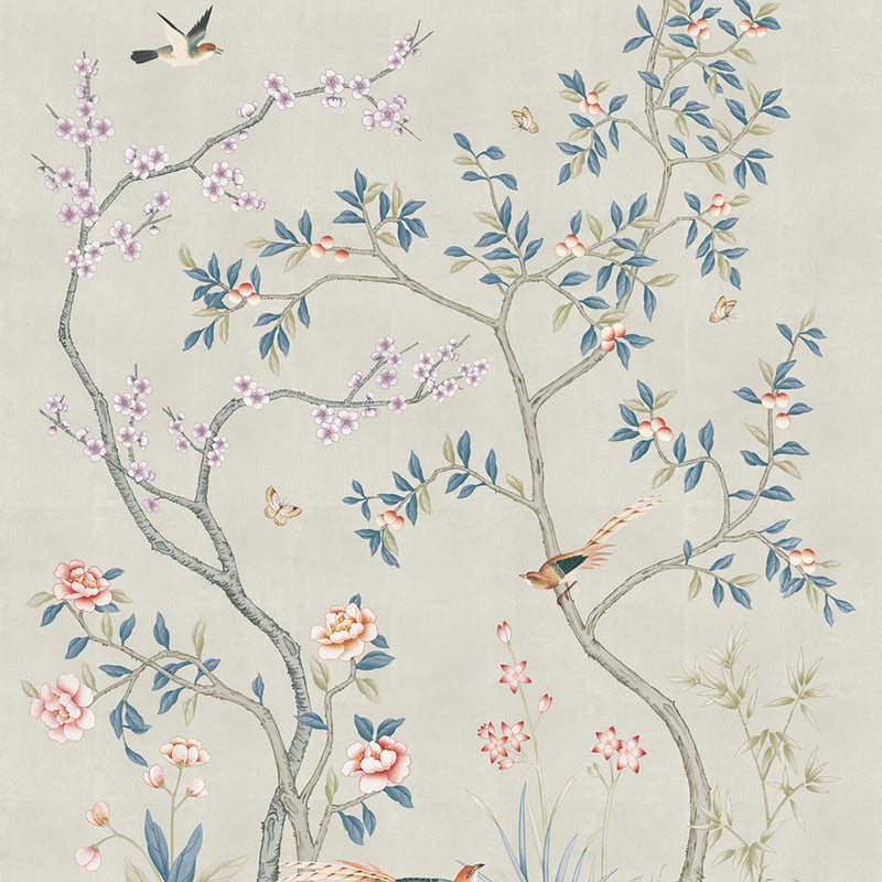 Tempaper & Co Chinoiserie Garden Peel & Stick Wall Mural