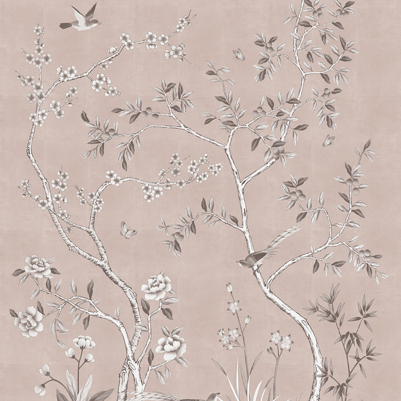 Tempaper & Co Chinoiserie Garden Peel & Stick Wall Mural