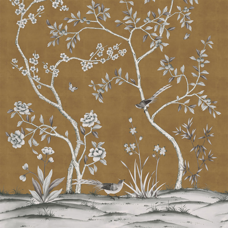 Tempaper & Co Chinoiserie Garden Peel & Stick Wall Mural