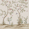 Tempaper & Co Chinoiserie Pomegranate Peel & Stick Wall Mural