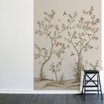 Tempaper & Co Chinoiserie Pomegranate Peel & Stick Wall Mural