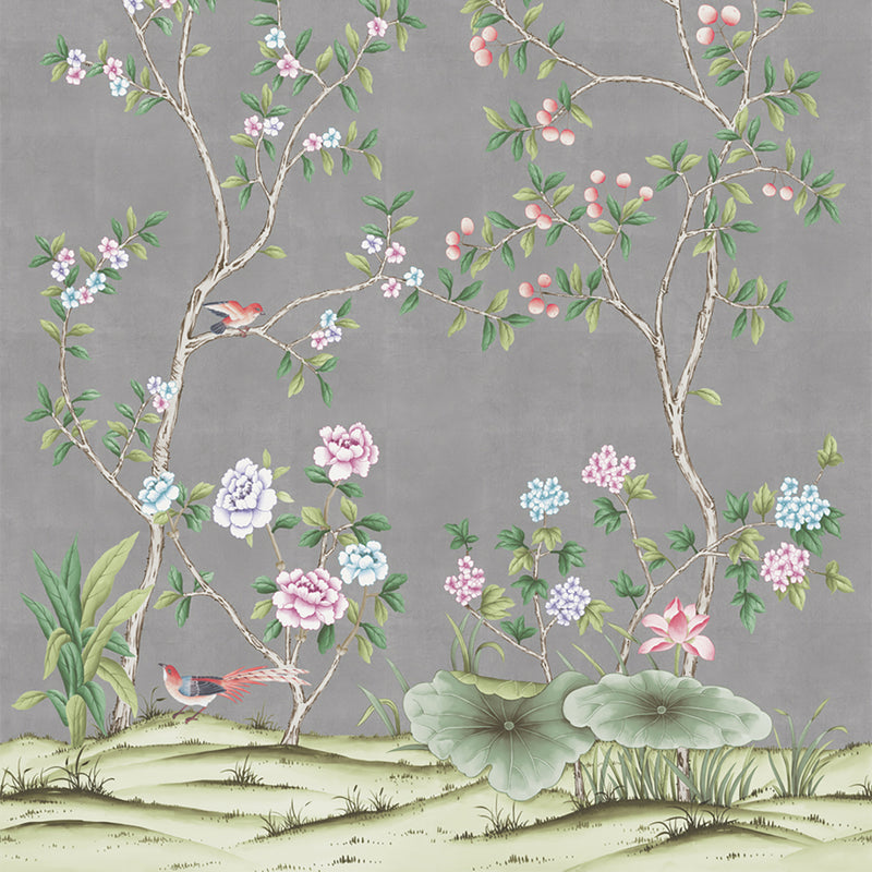 Tempaper & Co Chinoiserie Lilly Peel & Stick Wall Mural