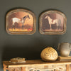 Arched Framed Horse Prints Framed Artwork Set of 2