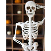 Mr Skeleton Rustic White Tabletop Accent