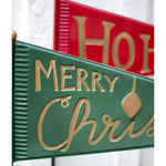 Christmas Pennant Yard Art Set of 2