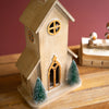 Christmas Church Wooden Sculpture