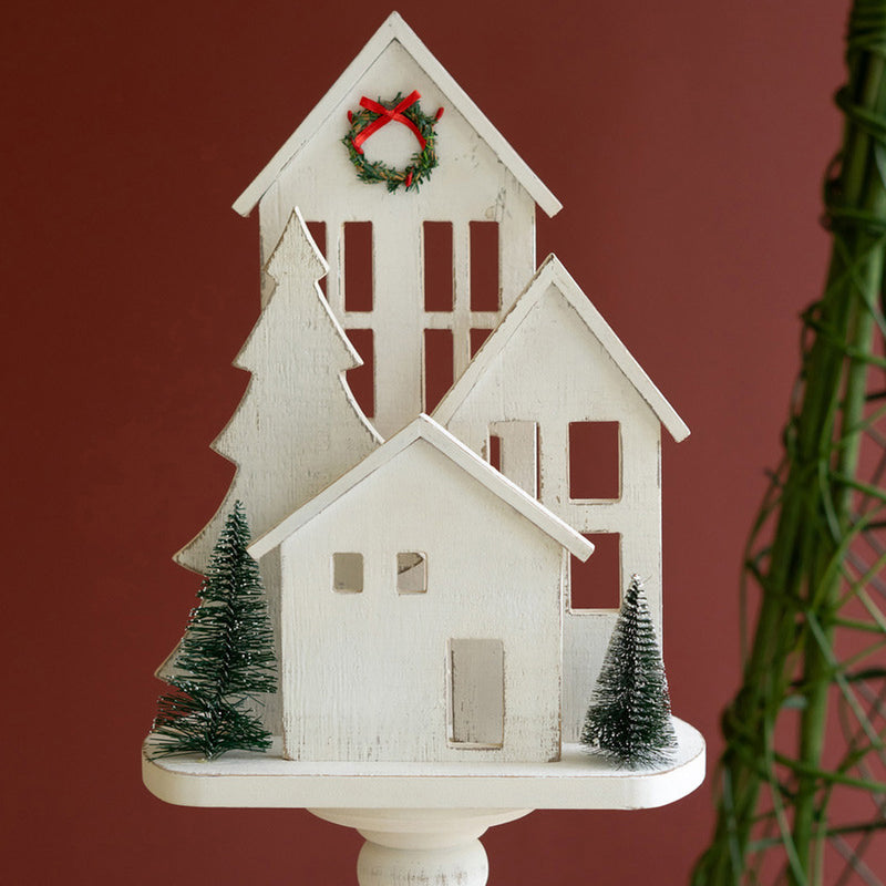 Christmas Village Wooden Accent