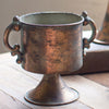 Antique Copper Planter Set of 2