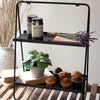 Two-Tiered Rectangle Display Rack