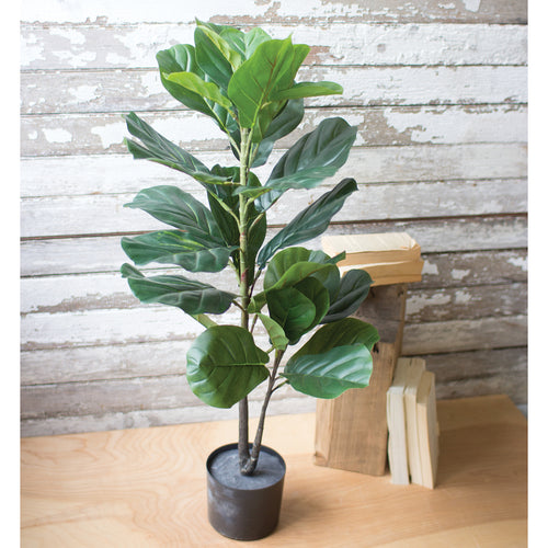 Fiddle Leaf Fig Faux Plant