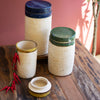 Ceramic Lidded Canister Set of 3