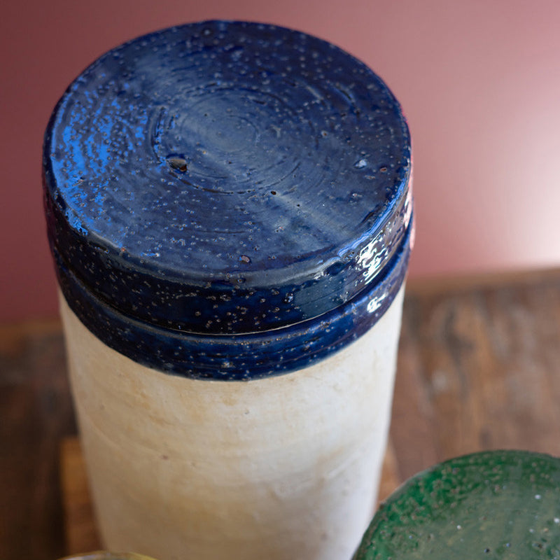 Ceramic Lidded Canister Set of 3