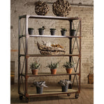 Iron Caster Storage Unit