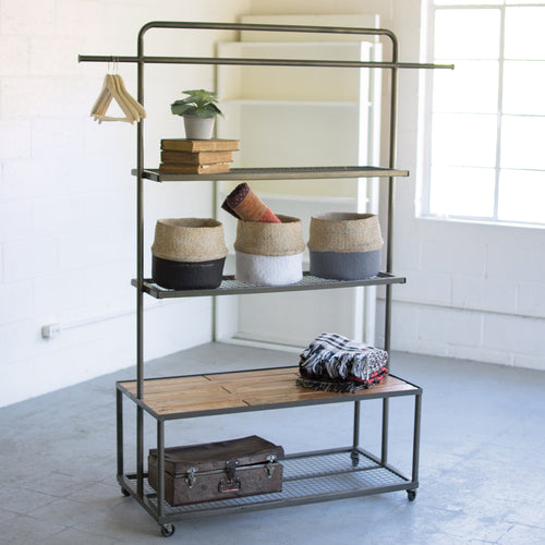 Wire Mesh Storage Shelf