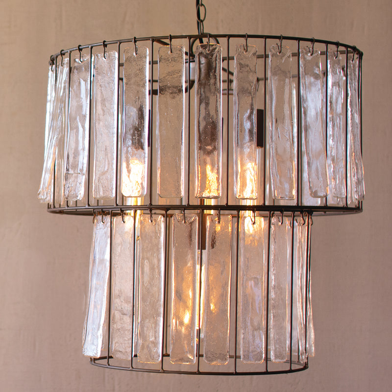 Glass Chime Pendant Light