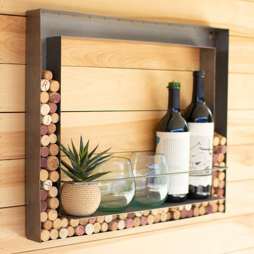 Cork Holder Wall Bar