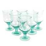 Recycled Water Goblet Set of 6