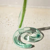 Recycled Glass Snake Vase Set of 2