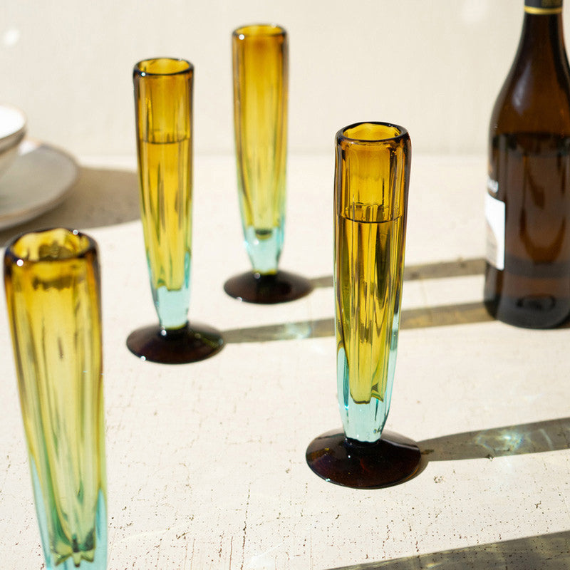 Ombre Champagne Glass Set of 6