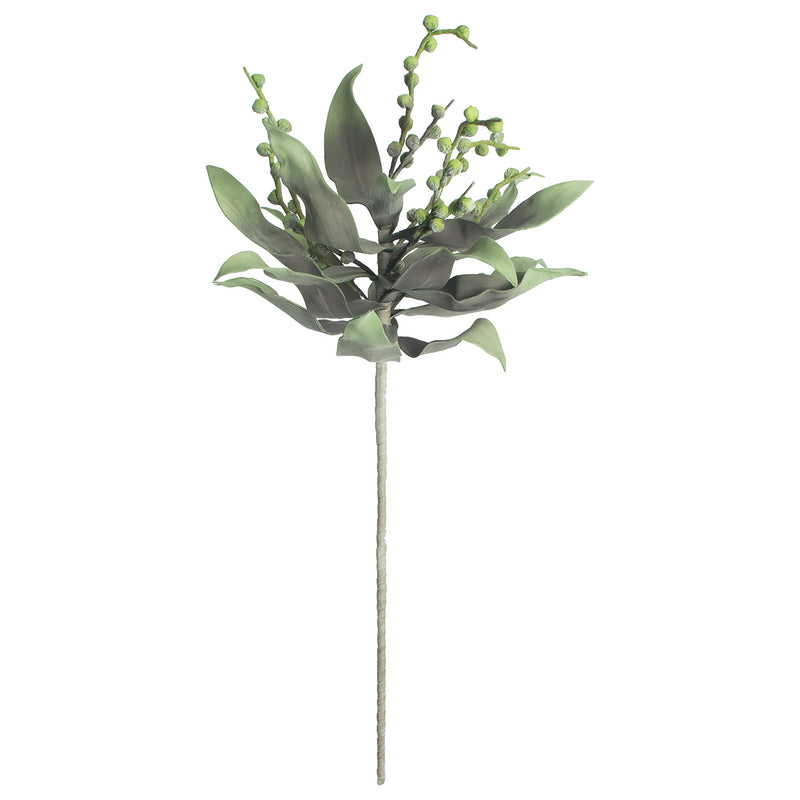 Green Topper Faux Plant Stem Set of 6