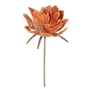 Orange Flower I Faux Plant Stem Set of 6