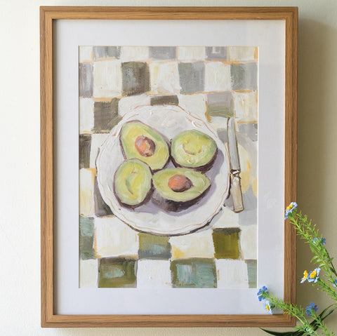 
  
	
    
	
    Avocados Painting under Glass Framed Acrylic Artwork