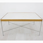 Silver and Gold Coffee Table