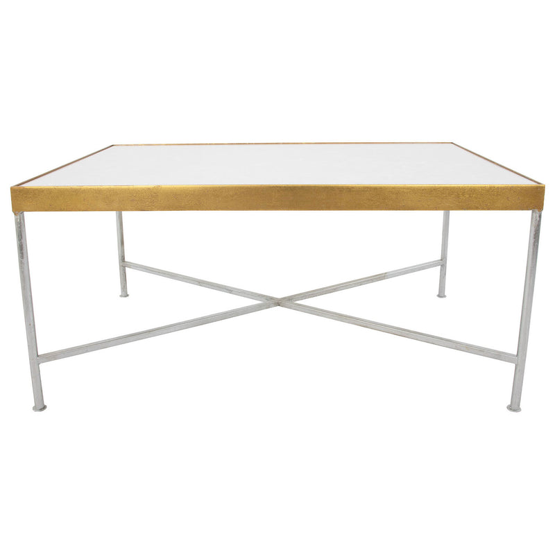 Silver and Gold Coffee Table