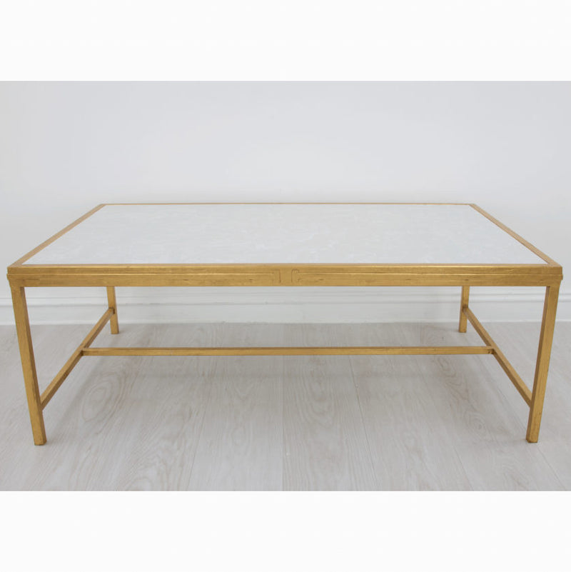 Quartz Top Rectangle Coffee Table