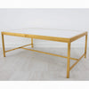 Quartz Top Rectangle Coffee Table