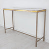 Stone Top Console Table