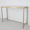 Stone Top Console Table