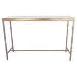 Stone Top Console Table