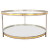 Round Mirrored Coffee Table