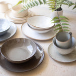 Ceramic Plate and Bowl Set of 24