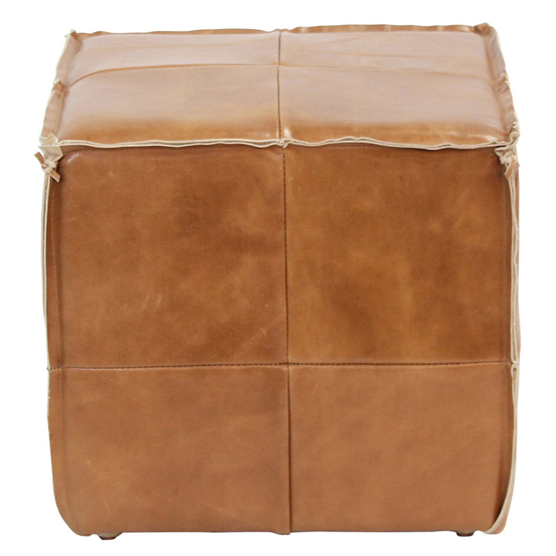 Peninsula Home Leather Cube