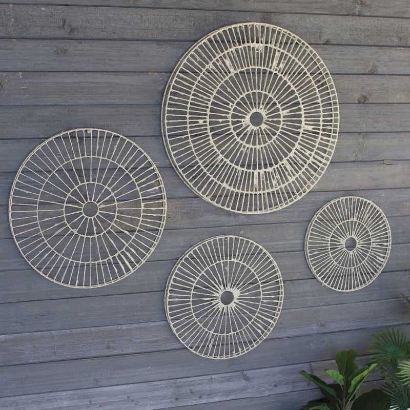 Paper Discs Wall Accent Set of 4