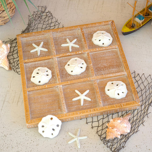 Seaside Tic-Tac-Toe Game