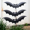 Bat Painted Plant Stake Set of 3