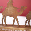 Wise Men Rustic Metal Sculpture