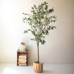 Olive Potted Faux Tree