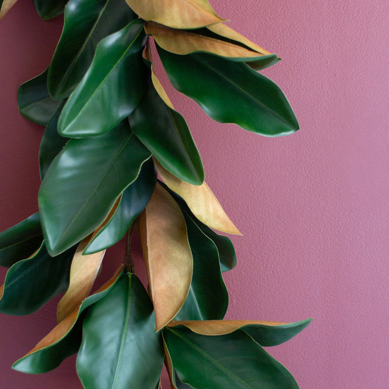 Magnolia Leaf Faux Garland