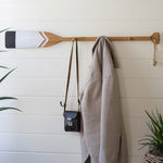 Wooden Paddle Coat Rack