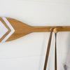 Wooden Paddle Coat Rack