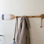 Wooden Paddle Coat Rack