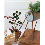 Metal Reindeer Planter Set of 2