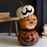 Stacking Jack-O-Lantern Sculpture